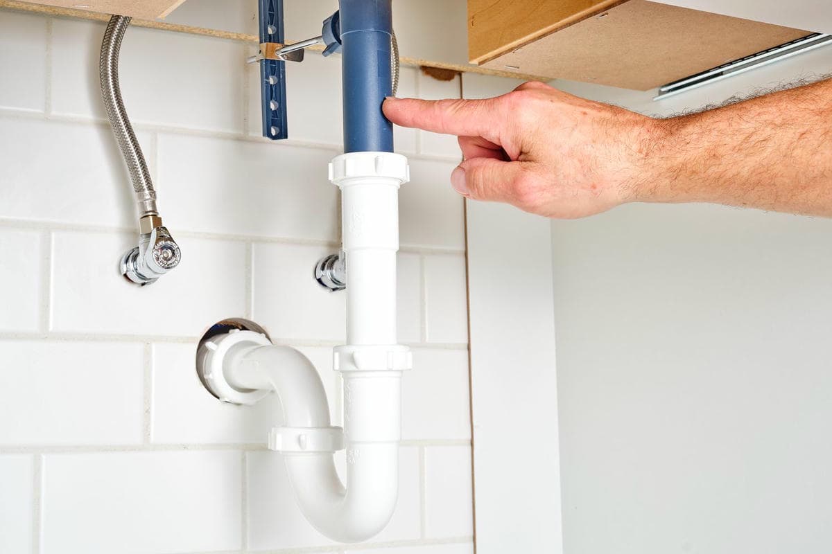 Lavabo ve sifon bağlantısı montajı